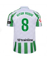 Moške Nogometnih dresov Real Betis Vitor Roque #8 Domači 2024-25 Kratki rokavi